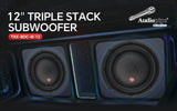 12" Triple Stack Composite Cone Subwoofer (TXX-BDC-III-12) Audiopipe