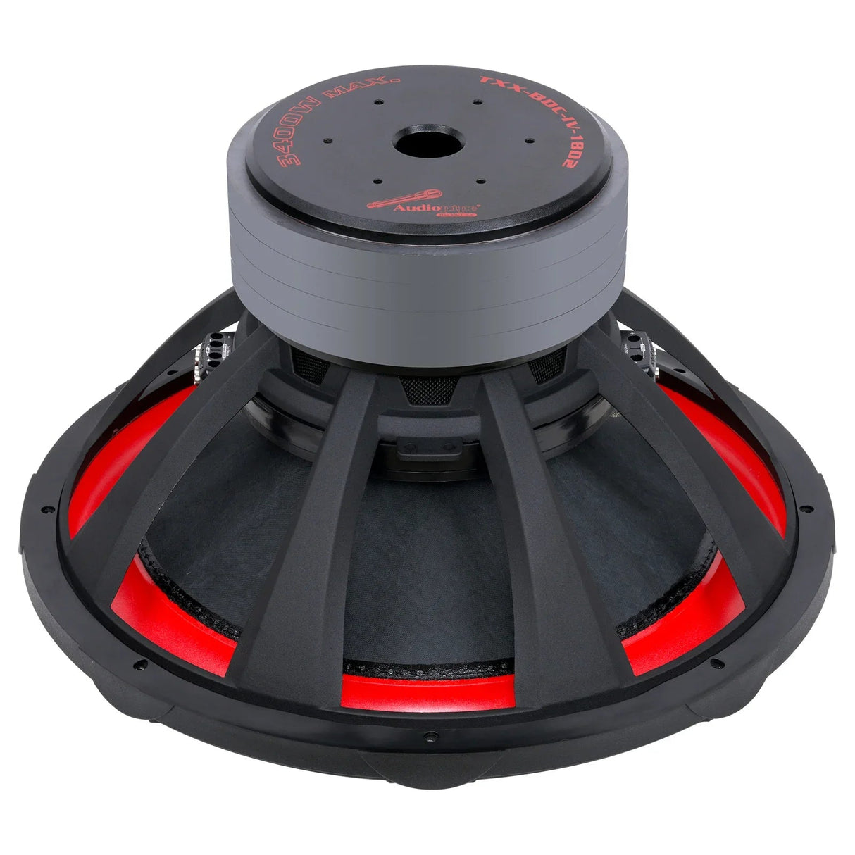 Audiopipe TXX-BDC-IV-18D2 | 18" 1700W RMS Quad Stack Subwoofer DVC 2-Ohm Audiopipe
