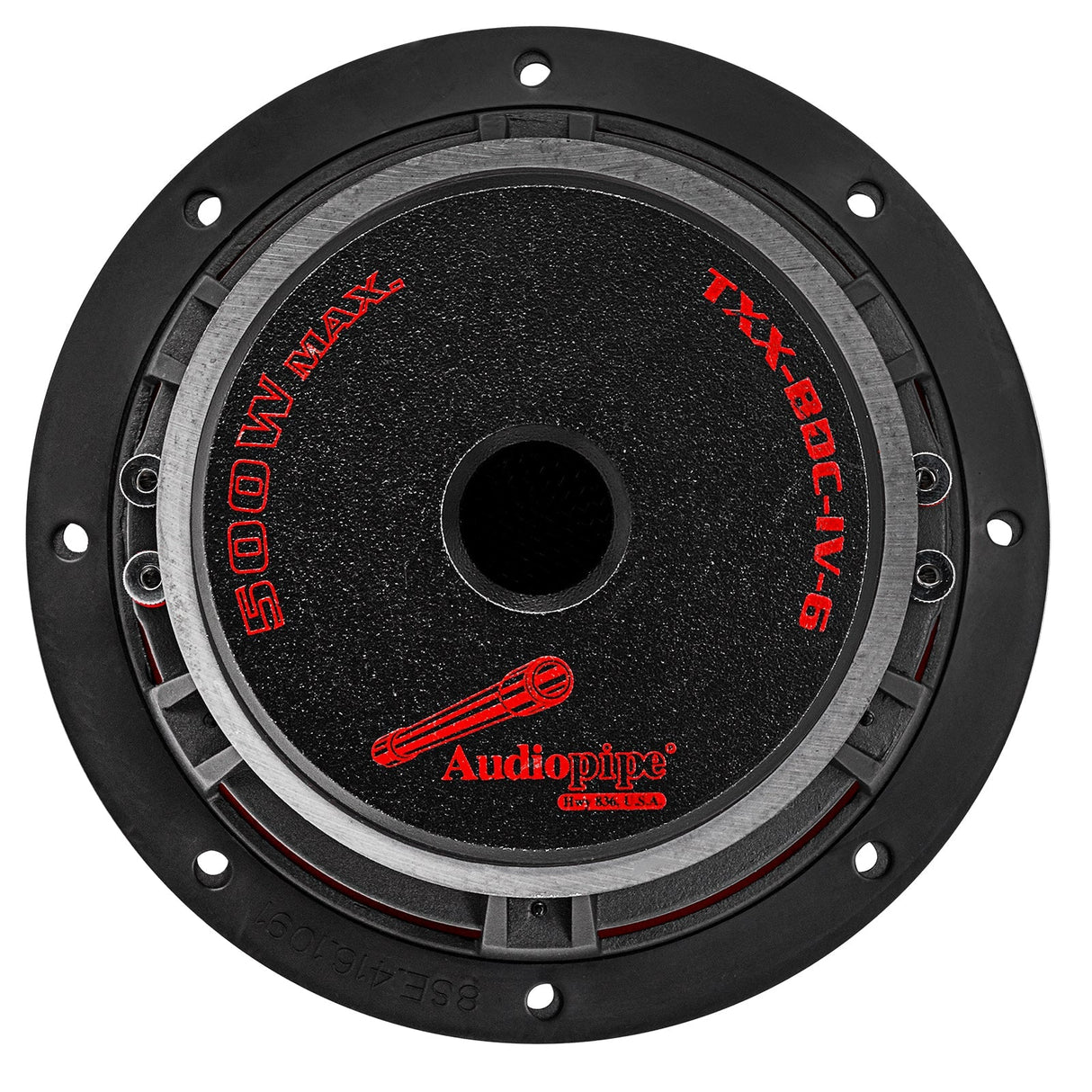 6" Quad Stack Composite Cone Subwoofer (TXX-BDC-IV-6) Audiopipe