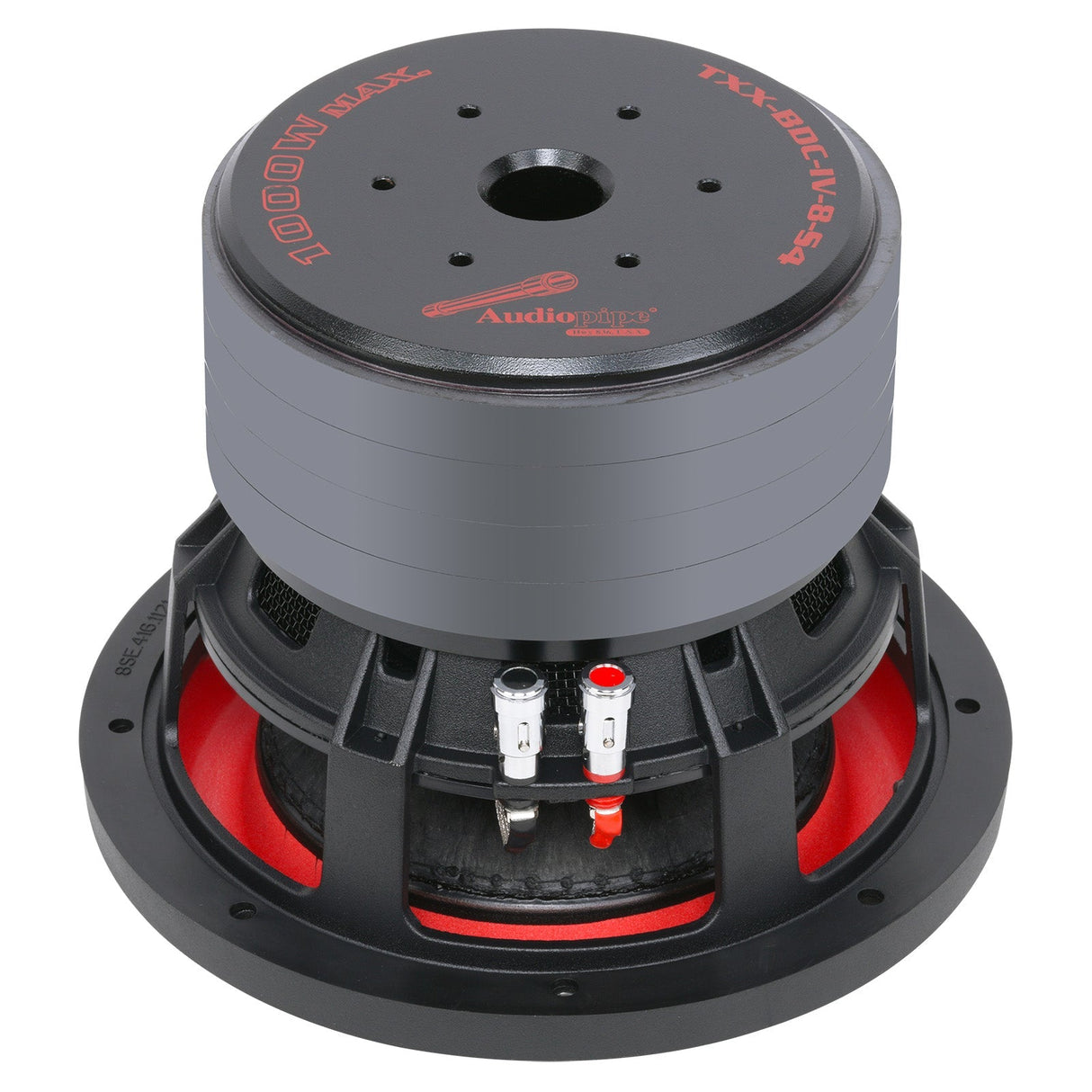 8" Quad Stack Composite Cone Subwoofer (TXX-BDC-IV-8-S4) Audiopipe