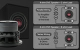 8" Quad Stack Composite Cone Subwoofer (TXX-BDC-IV-8) Audiopipe