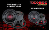 8" Triple Stack Composite Cone Subwoofer (TXX-BDC-III-8) Audiopipe