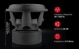 12" Competition Subwoofer (TXX-BDX-12D2) Audiopipe