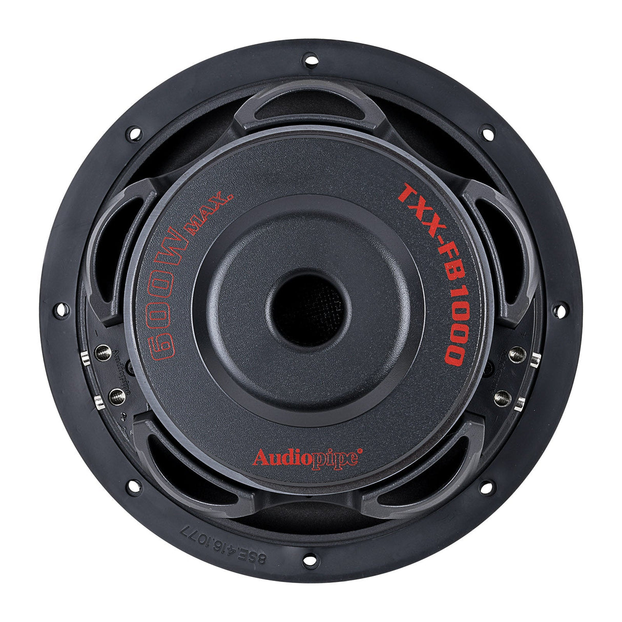 10" Shallow Mount Subwoofer (TXX-FB1000), Sold individually Audiopipe