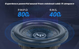 12" Shallow Mount Subwoofer (TXX-FB1200), Sold individually Audiopipe