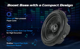 12" Shallow Mount Subwoofer (TXX-FB1200), Sold individually Audiopipe