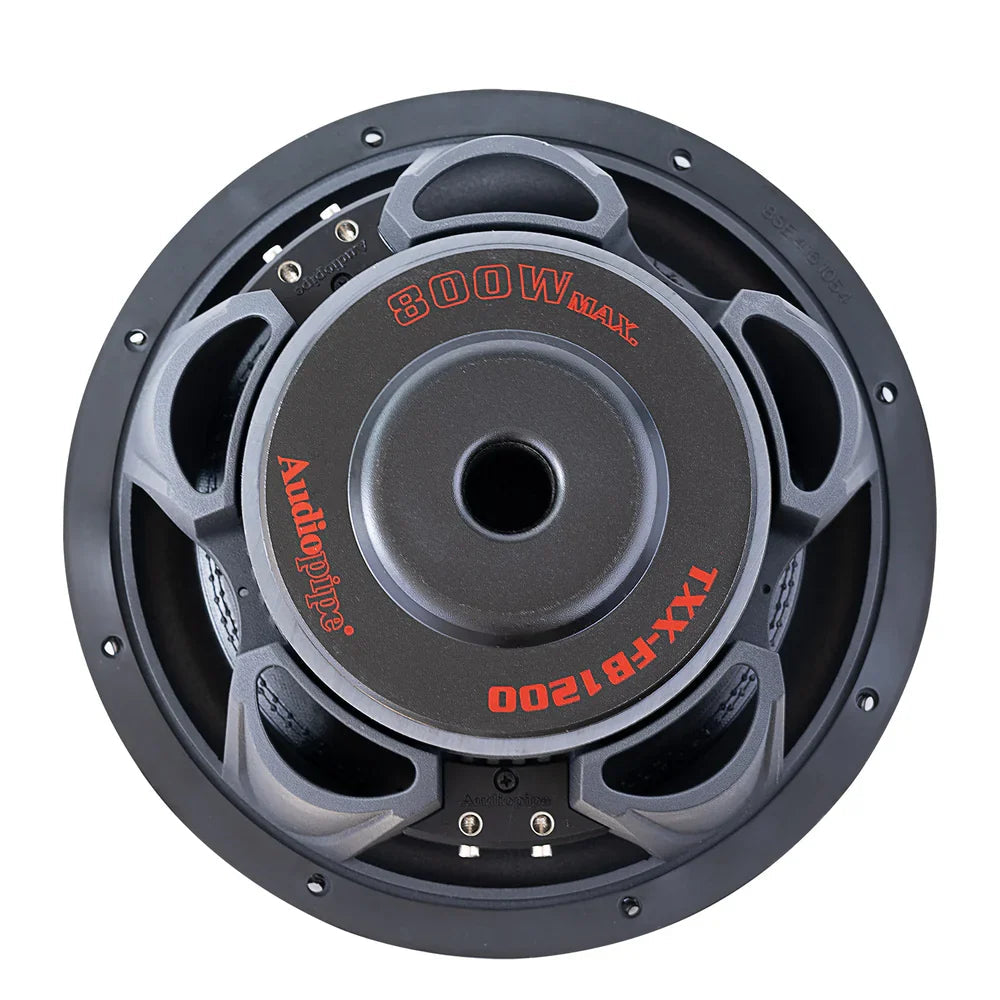 Audiopipe TXX-FB1200 | 12" 400W RMS Shallow Mount Subwoofer DVC 4-Ohm Audiopipe