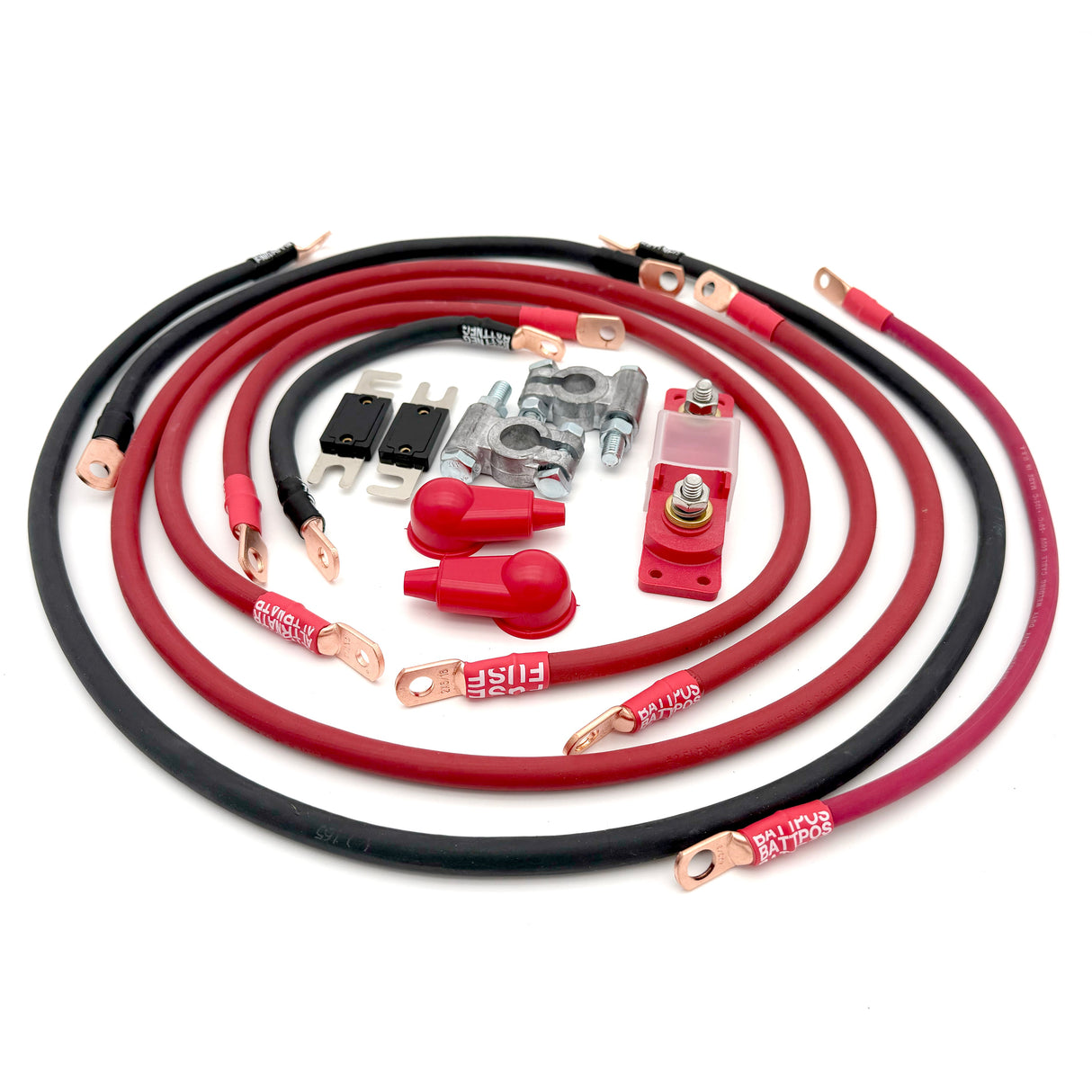 Toyota Tacoma Big 7 Battery Cables Kit (Gen 1 - 1995-2004)