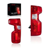 Tail Light Assembly Driver + Passenger (Left + Right) Set for 2019-2022 Chevrolet Chevy Silverado 1500
