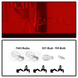 Tail Light Assembly Driver + Passenger (Left + Right) Set for 2019-2022 Chevrolet Chevy Silverado 1500