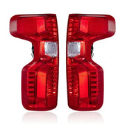 Tail Light Assembly Driver + Passenger (Left + Right) Set for 2019-2022 Chevrolet Chevy Silverado 1500 Flashark