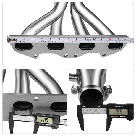 Exhaust Header for 1995-1999 Mitsubishi Eclipse/Talon 2G 420A 2.0L NA Flashark