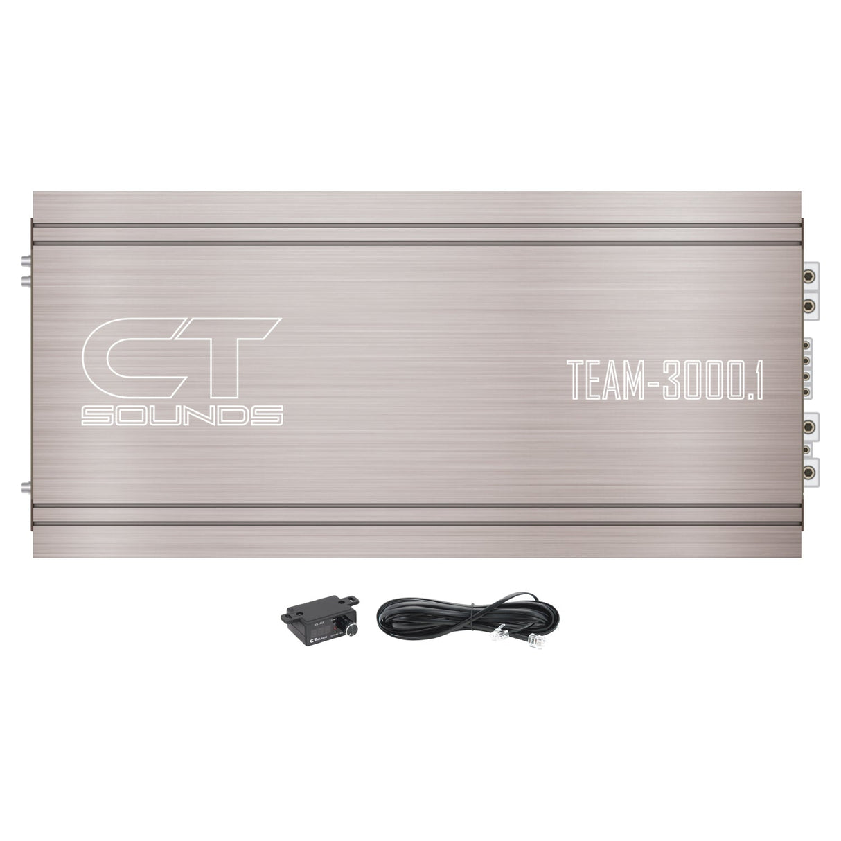 TEAM-3000.1D // 3700 Watts RMS Monoblock Car Amplifier CT Sounds