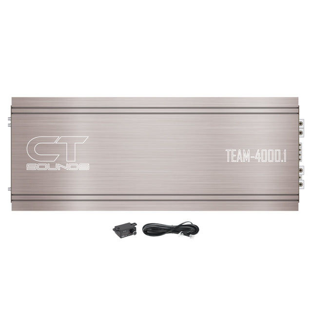 TEAM-4000.1D // 4700 Watts RMS Monoblock Car Amplifier CT Sounds