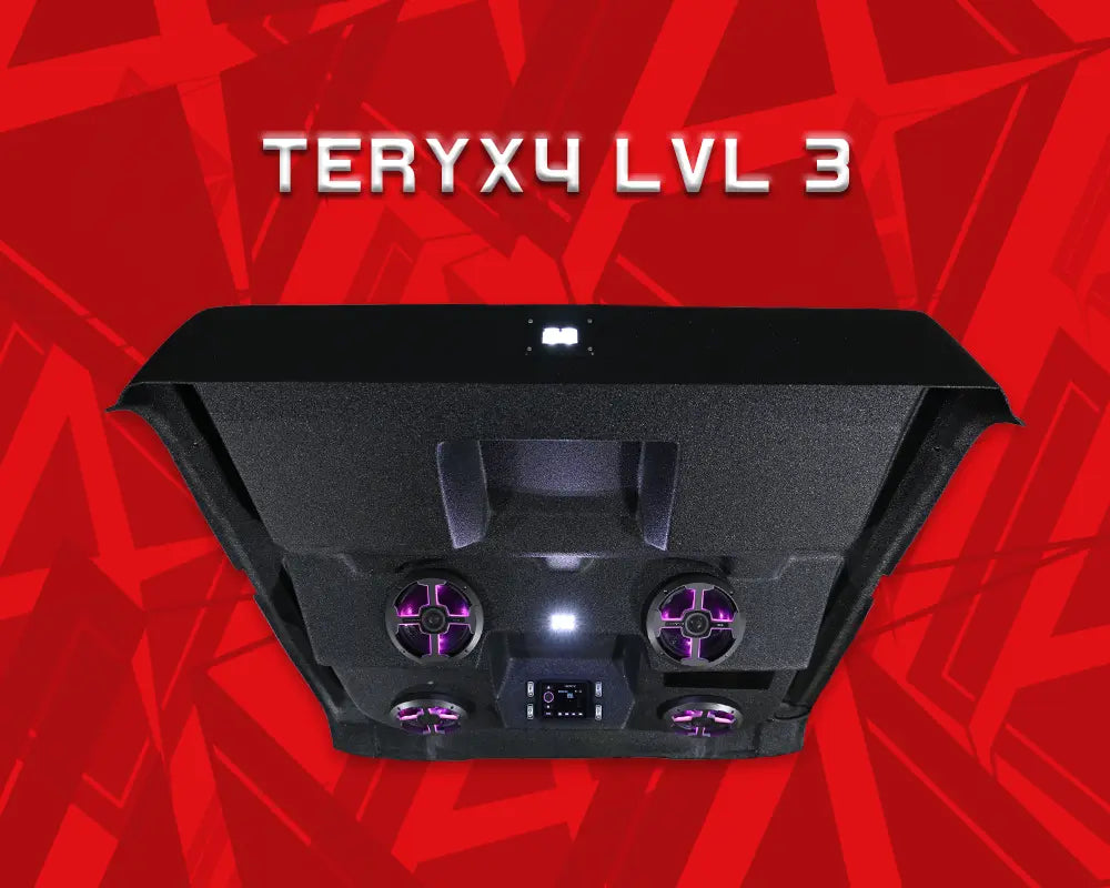 2012+ Kawasaki Teryx 4 Stereo Tops (4-Seat) Kawasaki