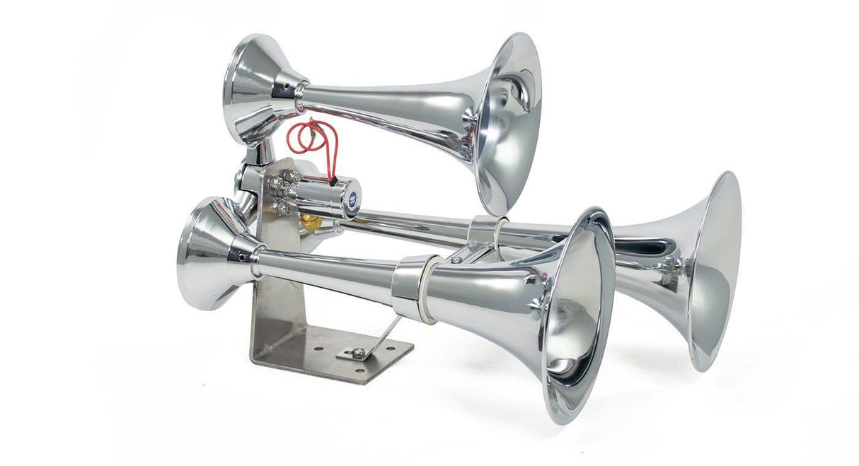 The Riot 544K Nightmare Edition Train Horn Kit HornBlasters