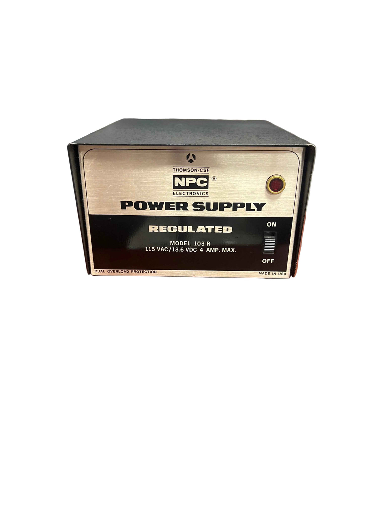 Thompson Regulated Power Supply 103-R 13.6V 4Amp (Pre-Owned) Thompson