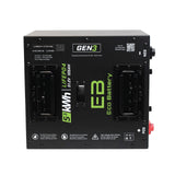 Eco Battery (48V) 51V 105Ah Thru-Hole LiFePO4 Battery / Heated