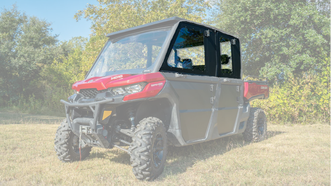 Upper Half Door Attachment 2016-2025 Can-Am Defender Max Fortress Pro
