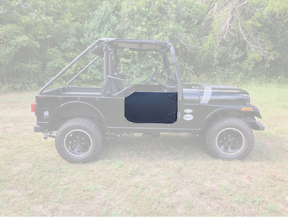 Half Doors - Texture Black 2018-2020 Roxor Roxor - Extended ROPS Fortress Pro