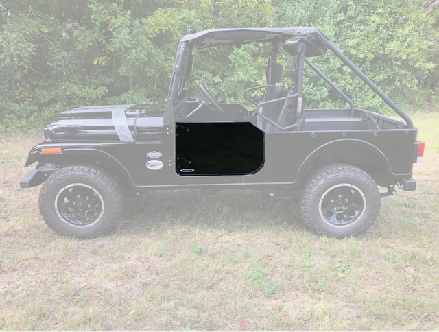 Half Doors - Gloss Black 2018-2026 Roxor Roxor Fortress Pro