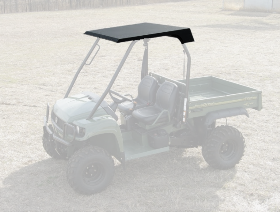 Metal Top - Farm and Ranch 2006-2019 John Deere Gator XUV 855D Fortress Pro