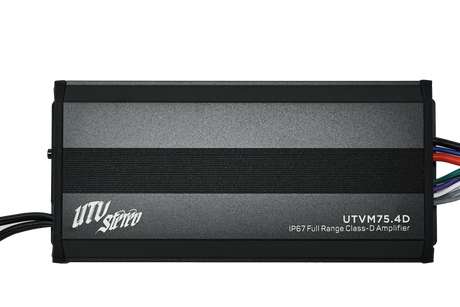 M-Series 600W 4-Channel Amplifier | UTVM-75.4D UTV Stereo