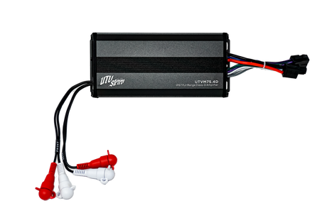 M-Series 600W 4-Channel Amplifier | UTVM-75.4D UTV Stereo
