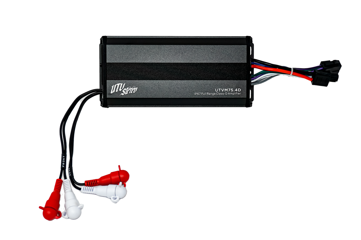 M-Series 600W 4-Channel Amplifier | UTVM-75.4D KAWASAKI UTV Stereo