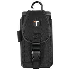 ToughTested Universal Rugged Pouch with Belt Clip, Black TekShack