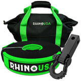 20' Tow Strap & Shackle Hitch Receiver Combo