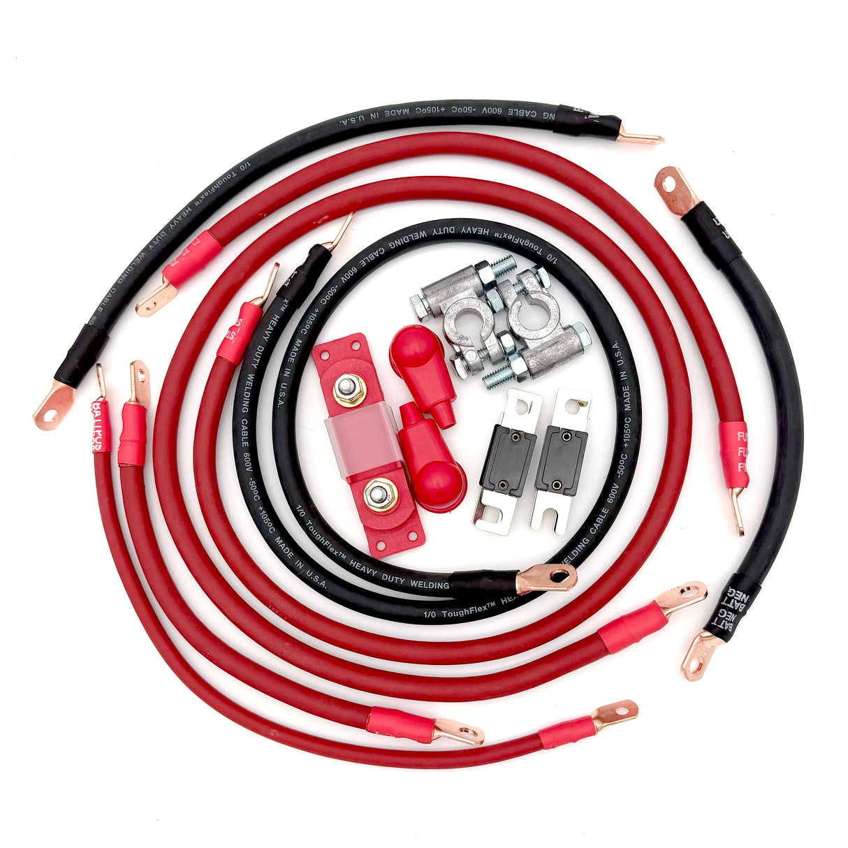 Toyota FJ Cruiser Big 7 Battery Cables Kit (2007–2014)