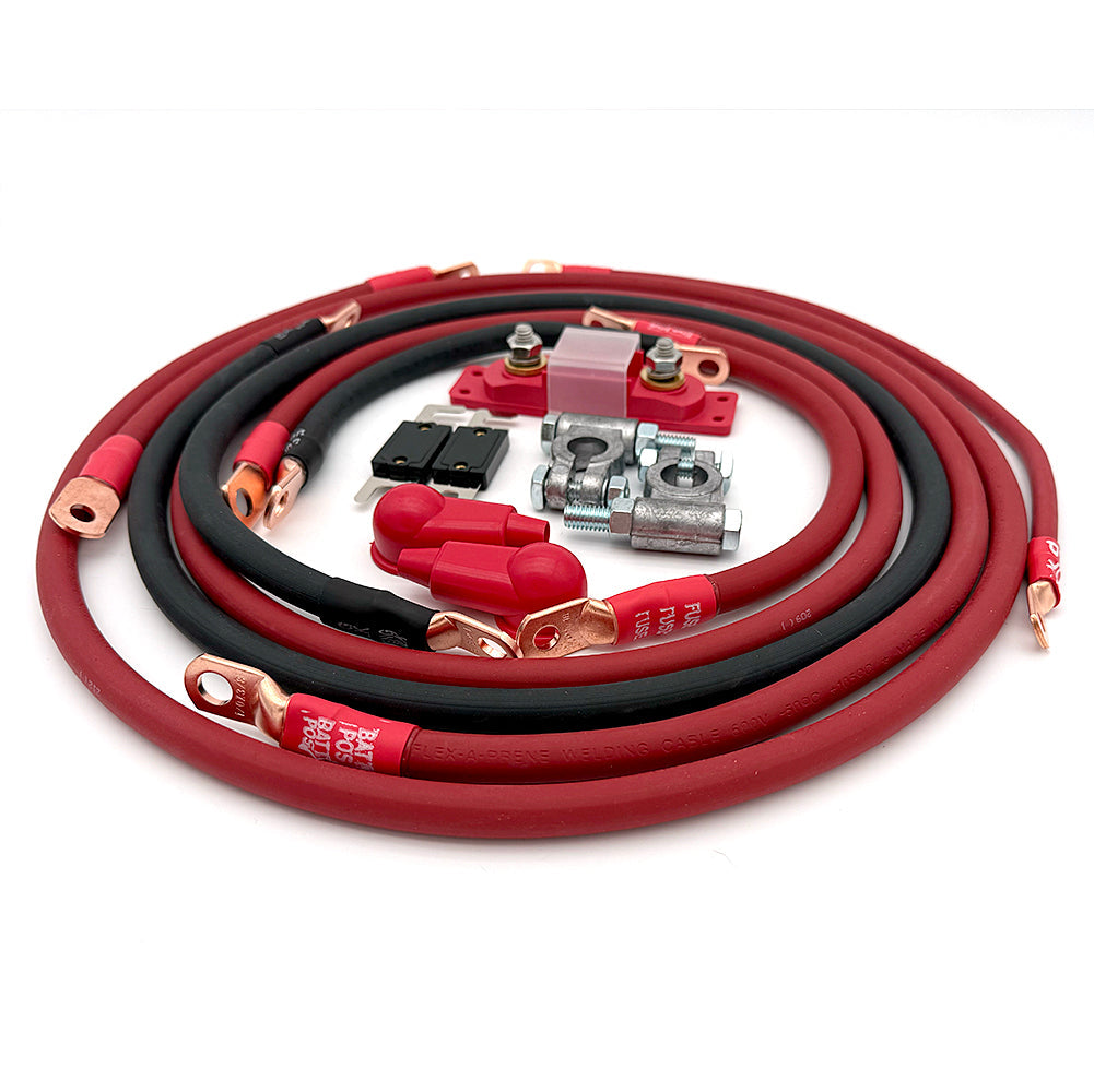 Toyota Tundra Big 7 Battery Cables Kit (Gen 1 - 2000-2006)