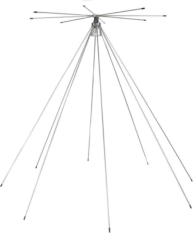 Tram 200-Watt Broad-Band Scanner Stainless Steel Base Antenna #1410 TekShack