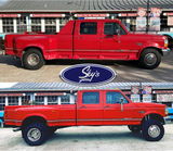 2wd to 4wd Front Frame Box Kit - 1992-1997 Ford F-Series Sky's Offroad Design