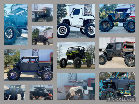 DTFO NBS Polaris Ranger xp 6" Lift with Trailing Conversion