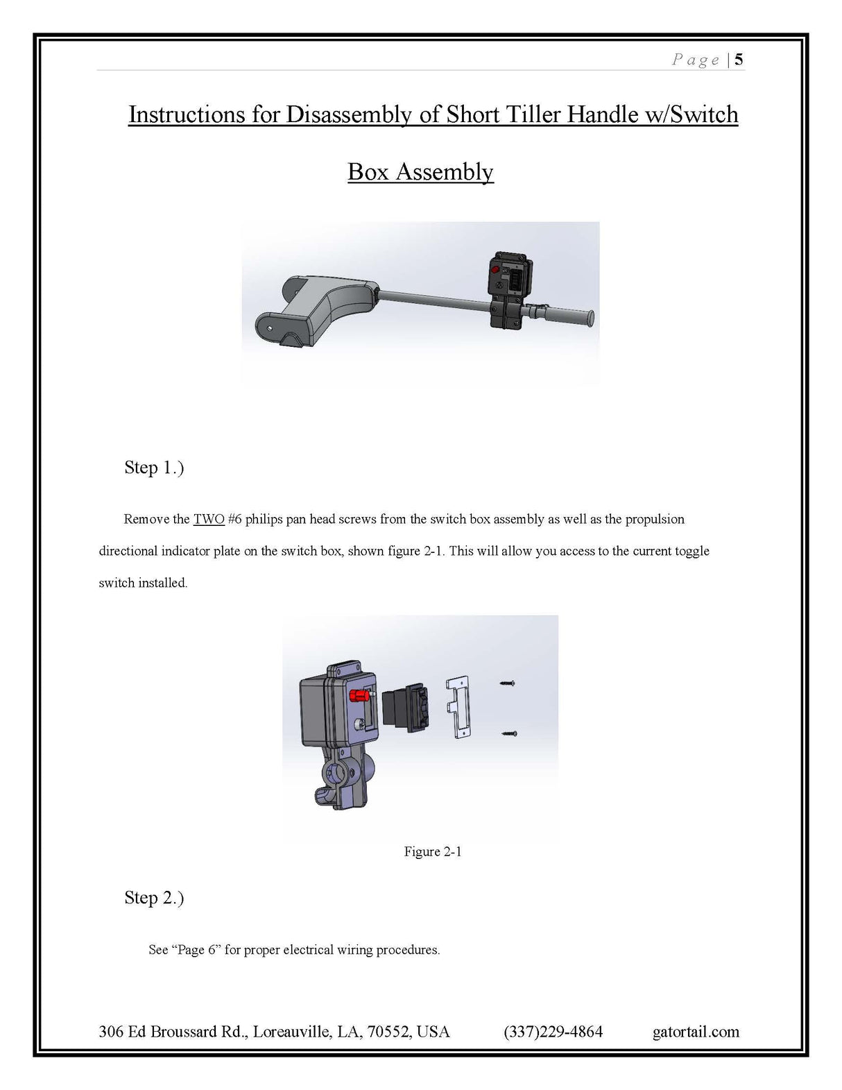 Toggle Trim Switch Gatortail