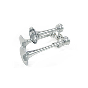 Strombos Chrome Triplex Nautical Horn HornBlasters