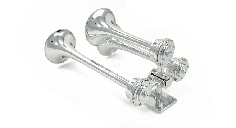 Strombos Chrome Triplex Nautical Horn