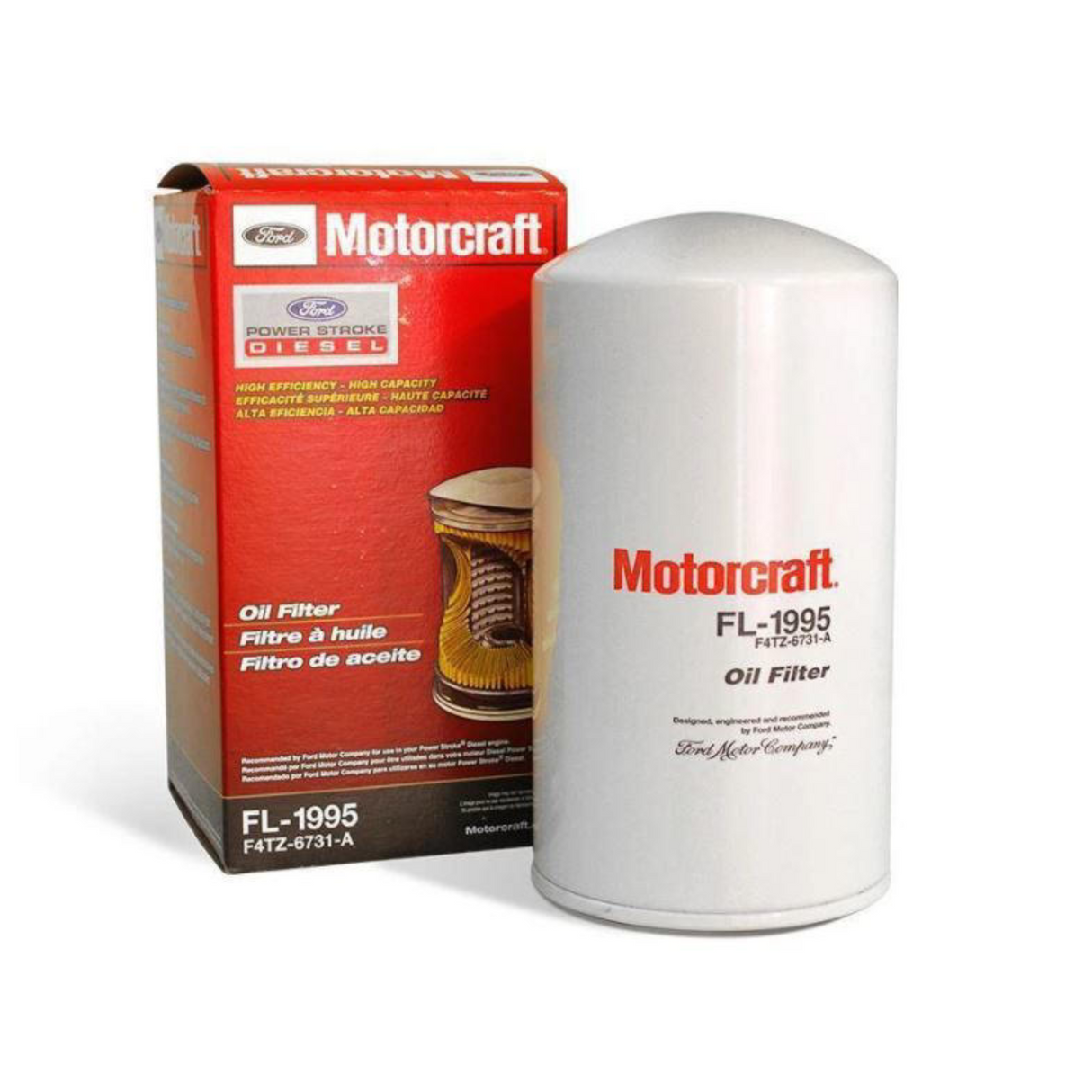 1994-2003 Powerstroke 7.3L Motorcraft Oil Filter (FL-1995-A)