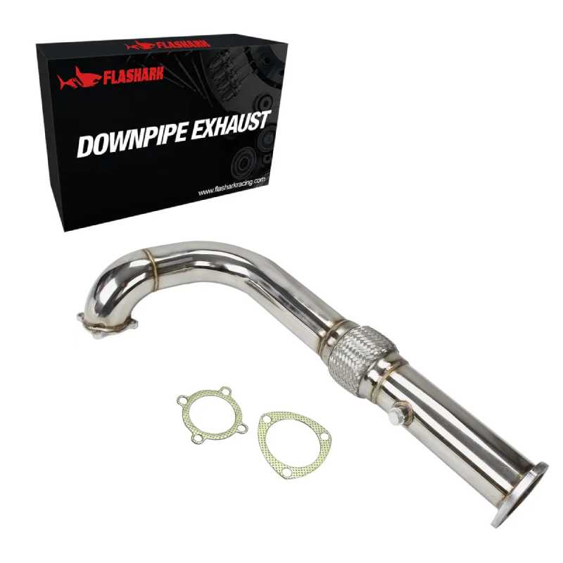 Turbo Downpipe Exhaust for Subaru GT35 & GT35R 3 Inch Flashark