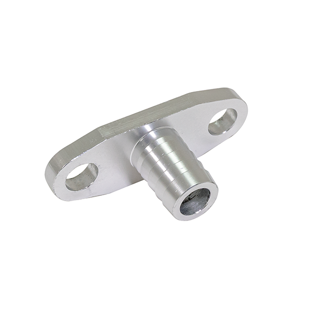 5/8” Barb Machined 2 Bolt Oil Drain Flange