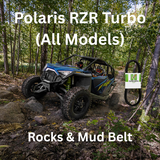 Hunterworks (Rocks & Mud) CVT Drive Belt for 2016-2026 Polaris RZR Turbo/RZR Pro/RZR Turbo R/RZR Turbo S