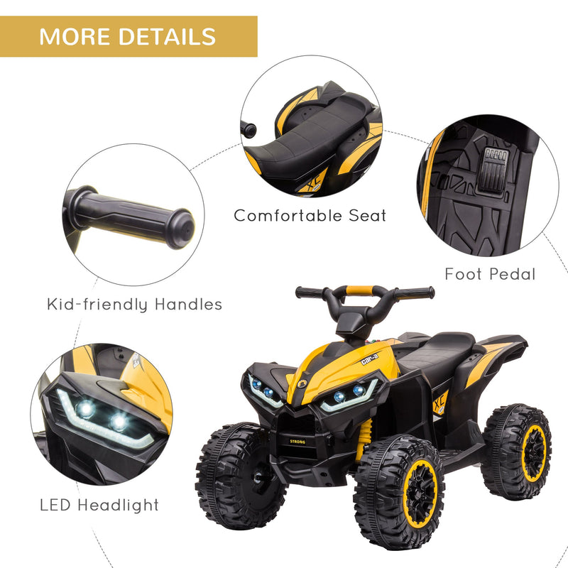 Musical Electric Ride-on Toy for Toddlers: The Perfect Four Wheeler for Kids