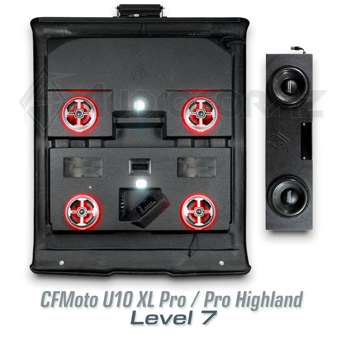 2025+ CFMoto UForce U10 XL Pro Highland Stereo Tops (4-Door) CFMoto