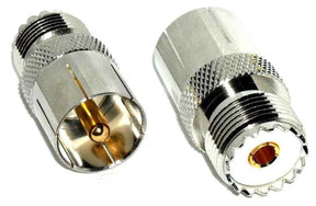 UHF Male / Female Push-On Quick Coaxial Adapter Connector PL-259 TekShack