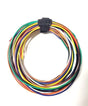 18 AWG Gauge Stranded Hook Up Wire Kit 5 ft Ea 8 Color 300V AC/DC WIRE AND SUPPLY