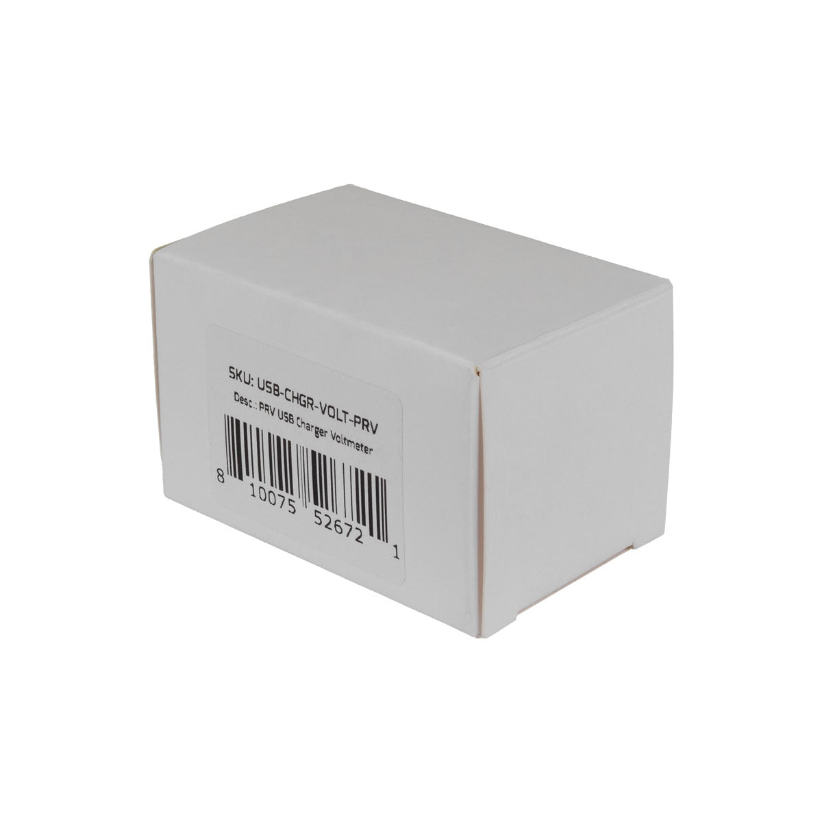 PRV USB Charger Voltmeter Low Profile Noise Free Design