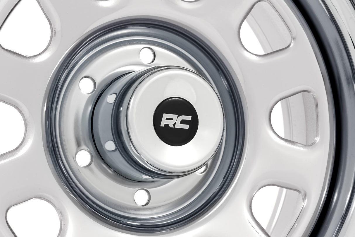 Chrome Center Cap Closed 3.30 Bore Rough Country