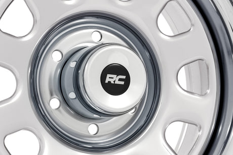 Chrome Center Cap Closed 3.30 Bore Rough Country
